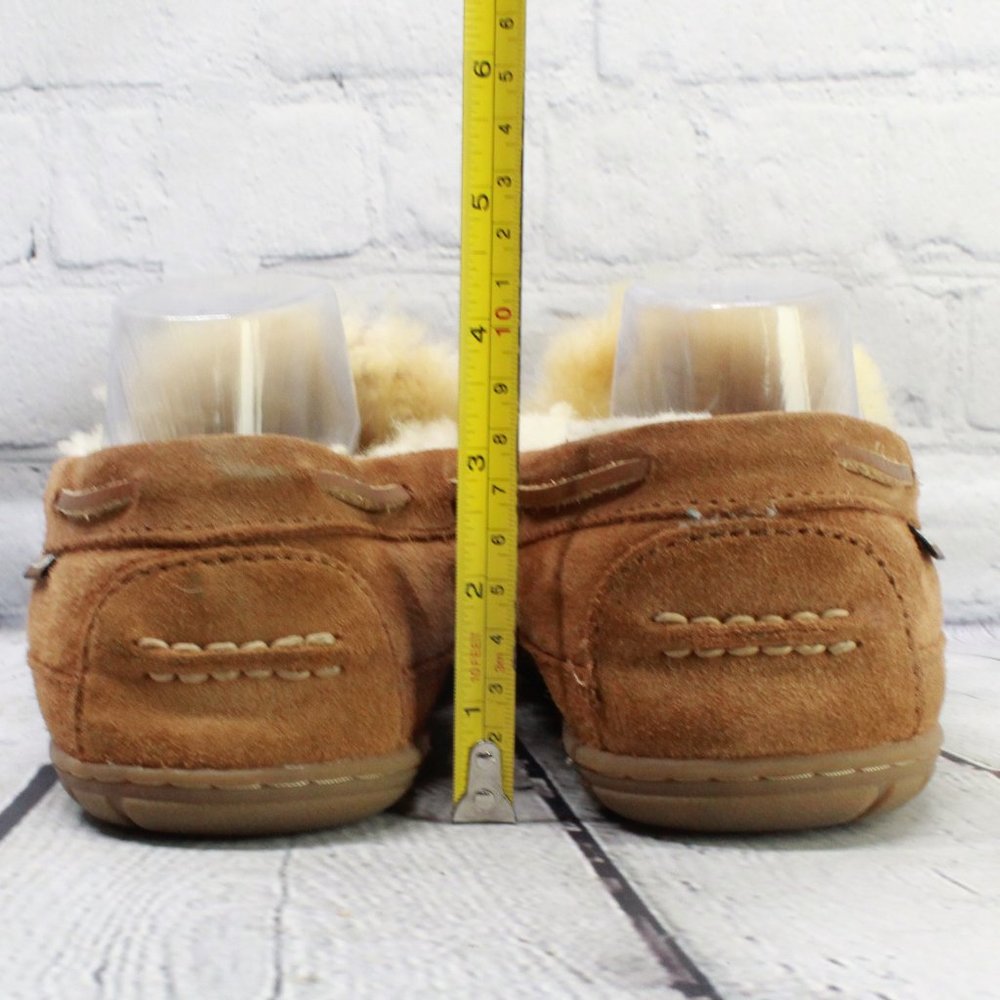 LL BEAN Wicked Good Lined Mocs Slippers Size 9 W - Picture 7 of 9